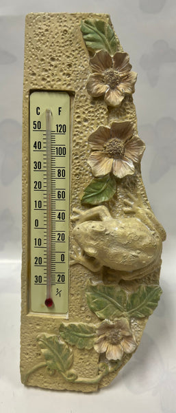 Frog and Flower Thermometer
