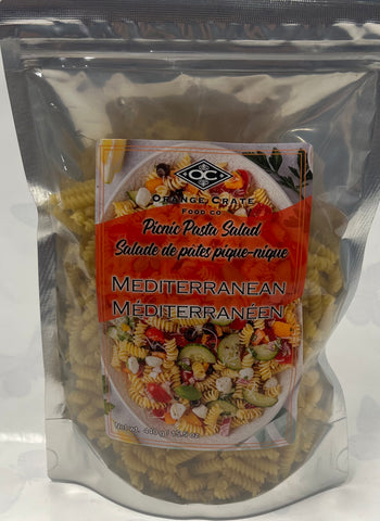Orange Crate -Picnic Pasta Salad -Mediterranean