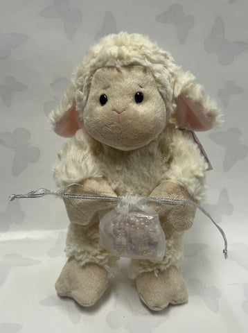 Plush Rosary Lamb