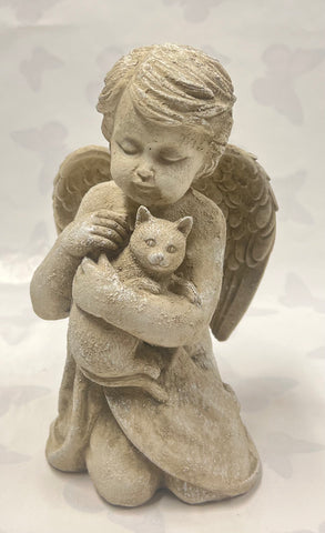 Cherub With Cat -Beloved