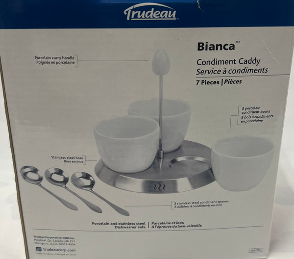 Trudeau -Bianca -Condiment Caddy