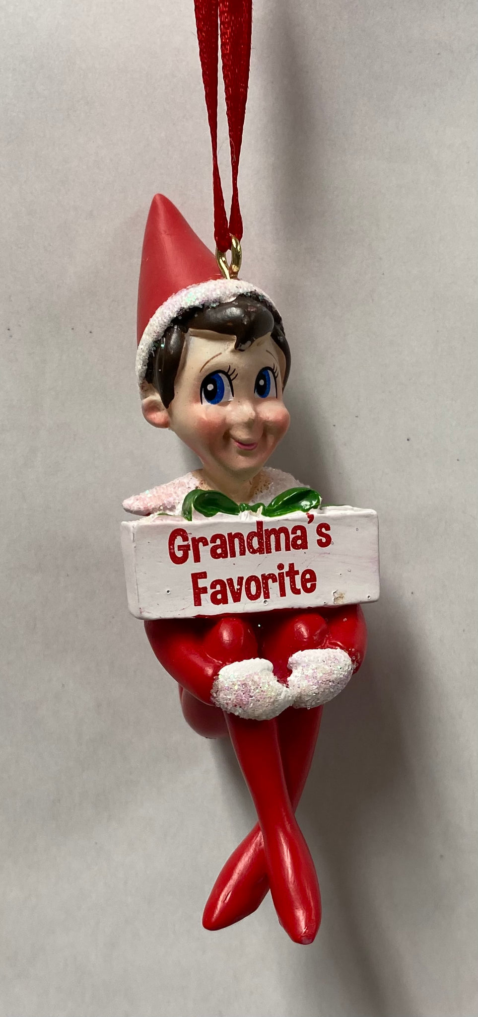 The Elf On The Shelf Ornament -Grandma’s Favorite