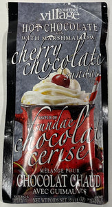 Gourmet Village "Cherry Chocolate Sundae” Hot Chocolate Mix