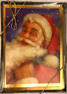 Boxed Christmas Card "Santa"