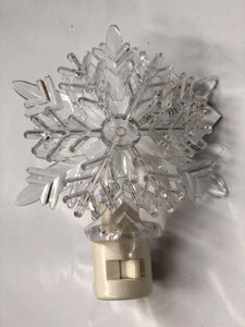 Snowflake nightlight - spaced apart