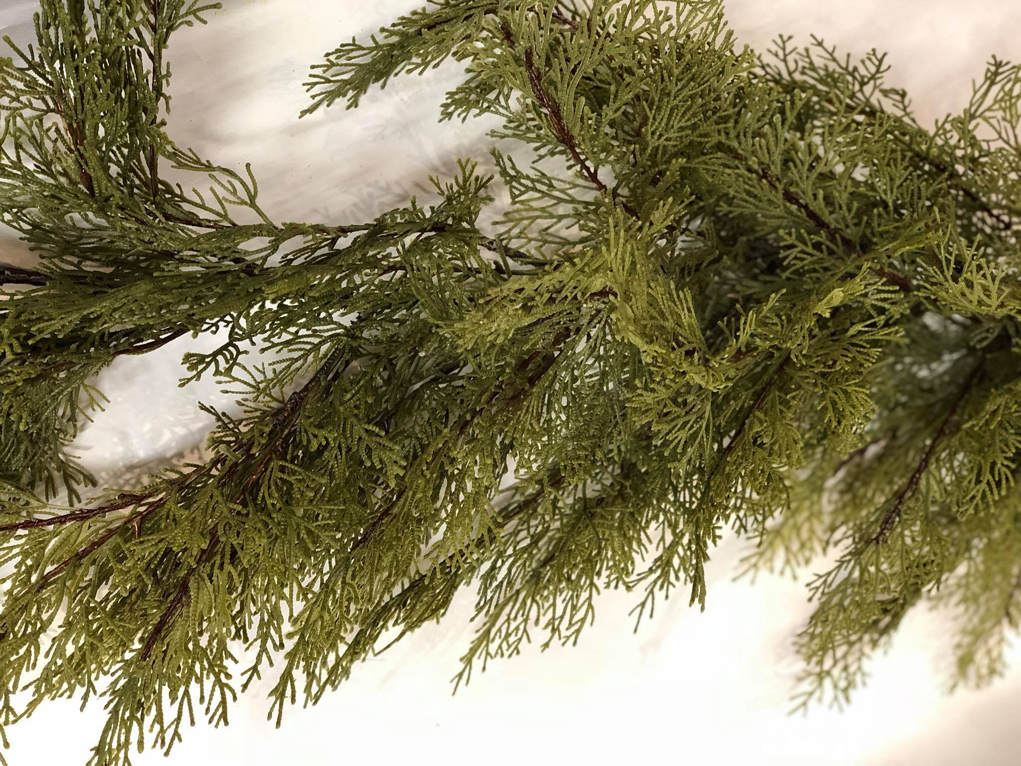 Cedar garland