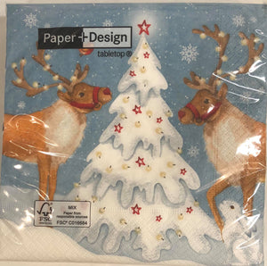 Luncheon Napkin- Enlighten the Night