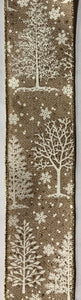 Gold tree/ snowflakes
