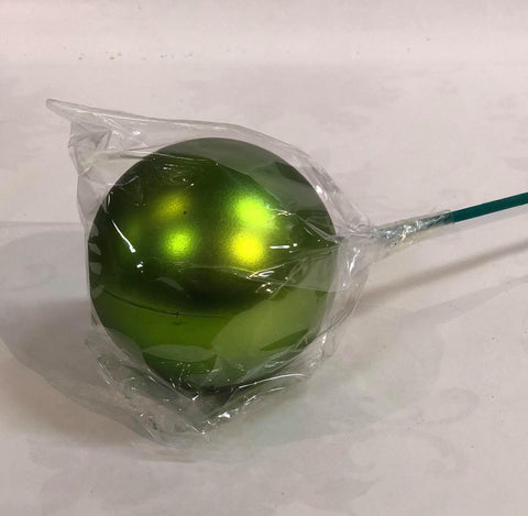 Small Matte Green Ball Pick