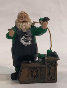 Hockey Santa Ornament