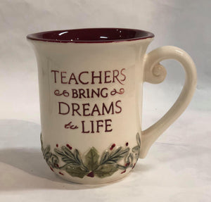 Teacher Christmas mug