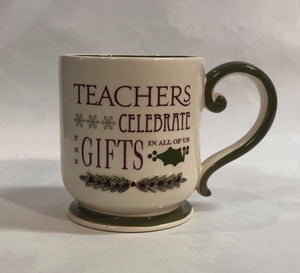 Teacher Christmas mug