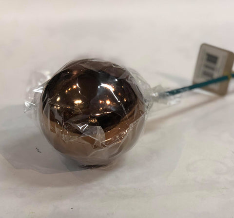 Small Shiny Brown Ball Pick
