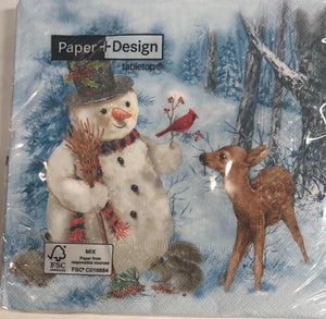 Luncheon Napkin- Winter Forest