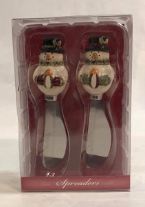 Snowman spreaders