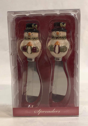 Snowman spreaders