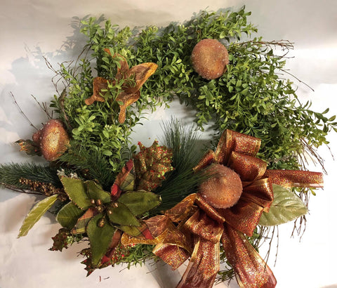 Boxwood wreath