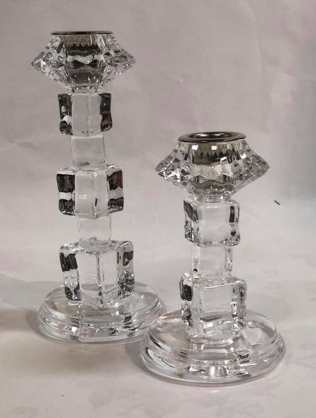 Ice cube candle holder