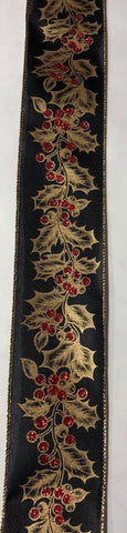 Holly Berry Red/ Black