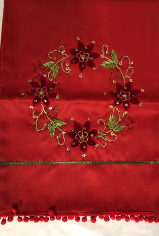 Table runner- Wreath