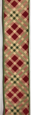 Double Plaid Red/ Green