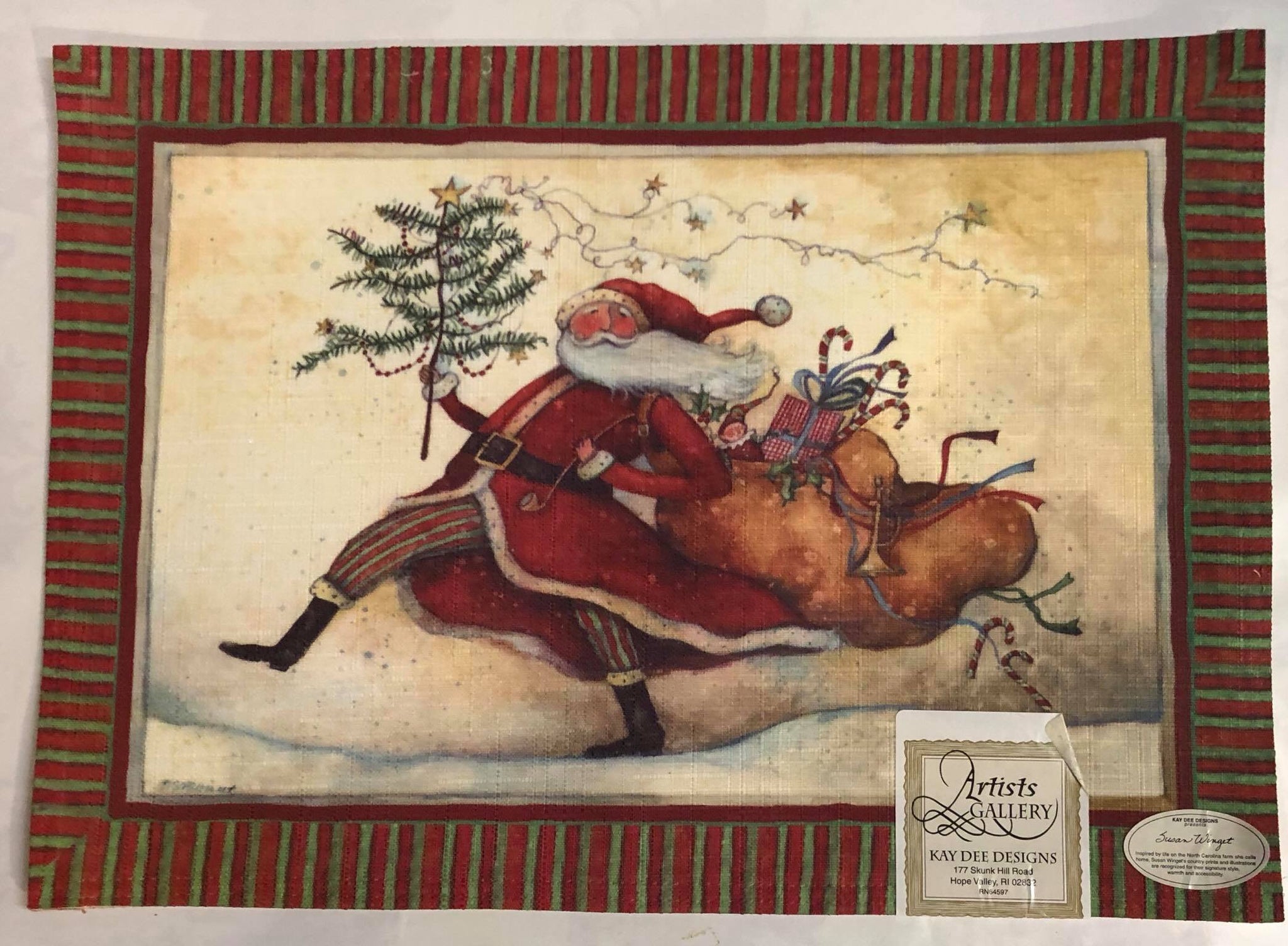 Placemat- Santa Claus