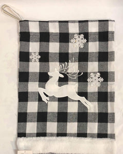 Decorative fabric gift bag