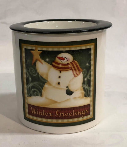 Small snowman dip chiller