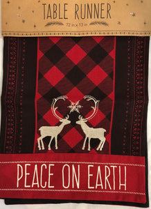 Table Runner -Peace on Earth