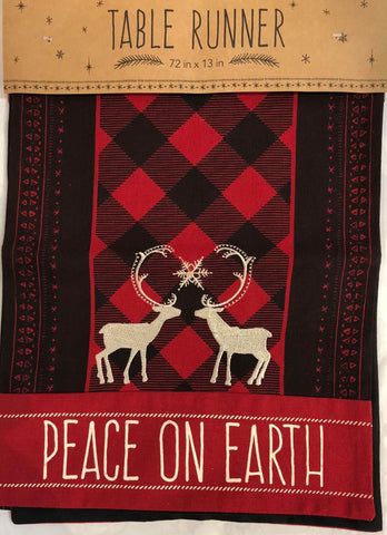 Table Runner -Peace on Earth