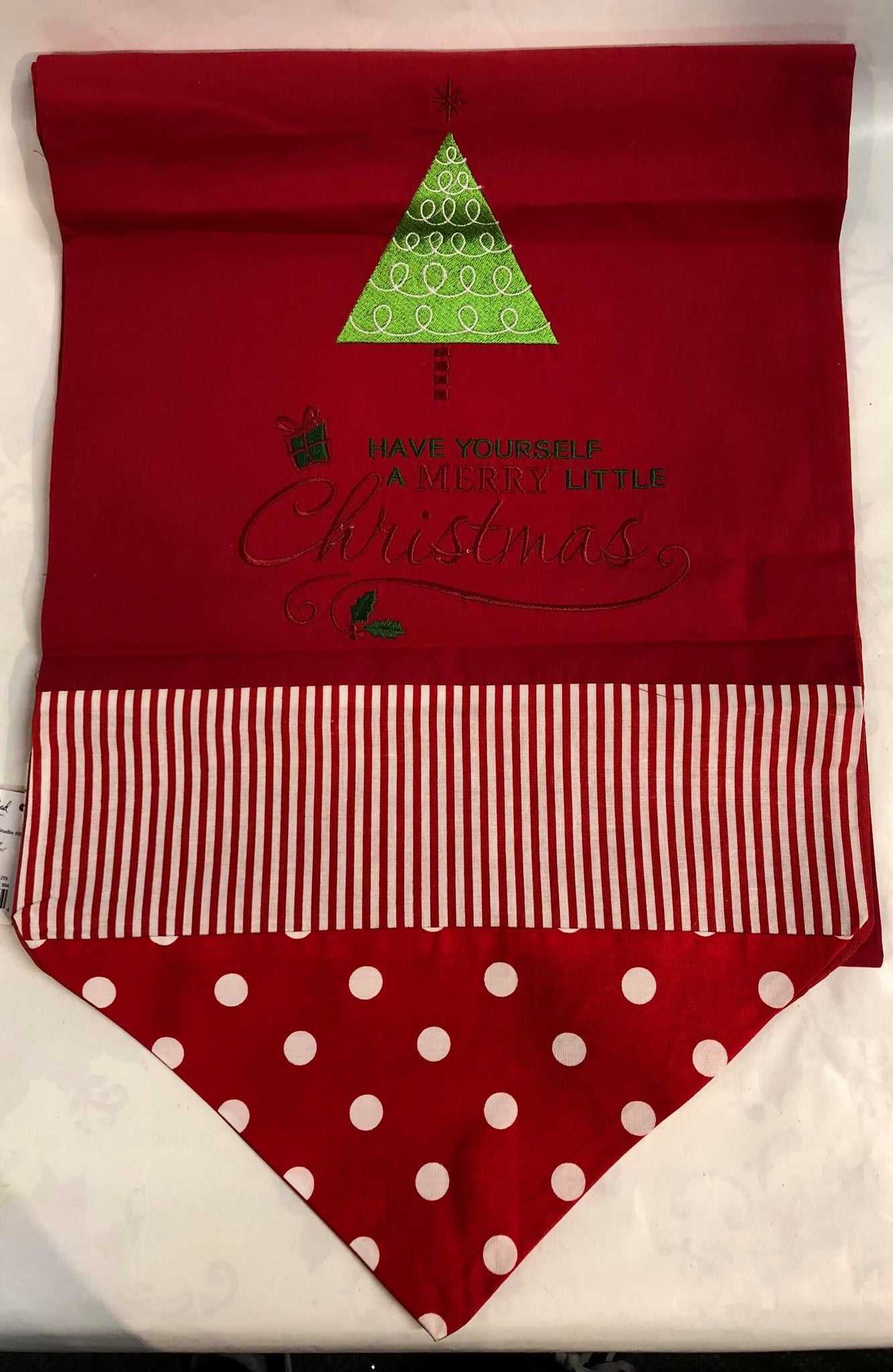 Table runner "Merry Christmas"