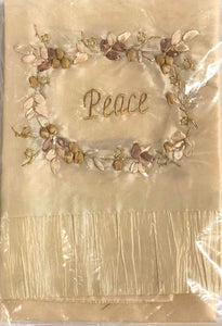 Decorative towel -Peace