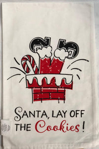 Santa Tea Towel