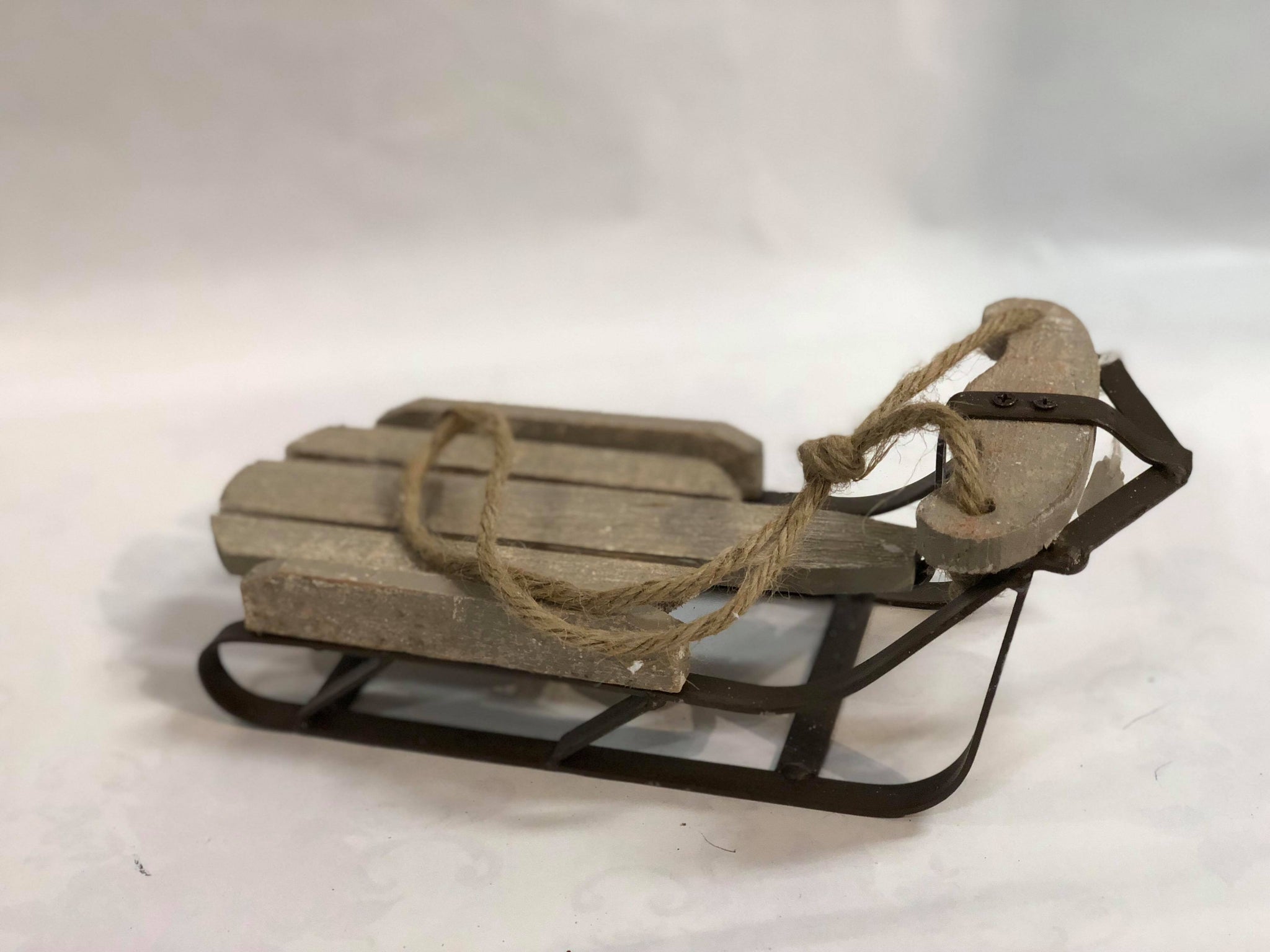 Small wooden/ metal sled