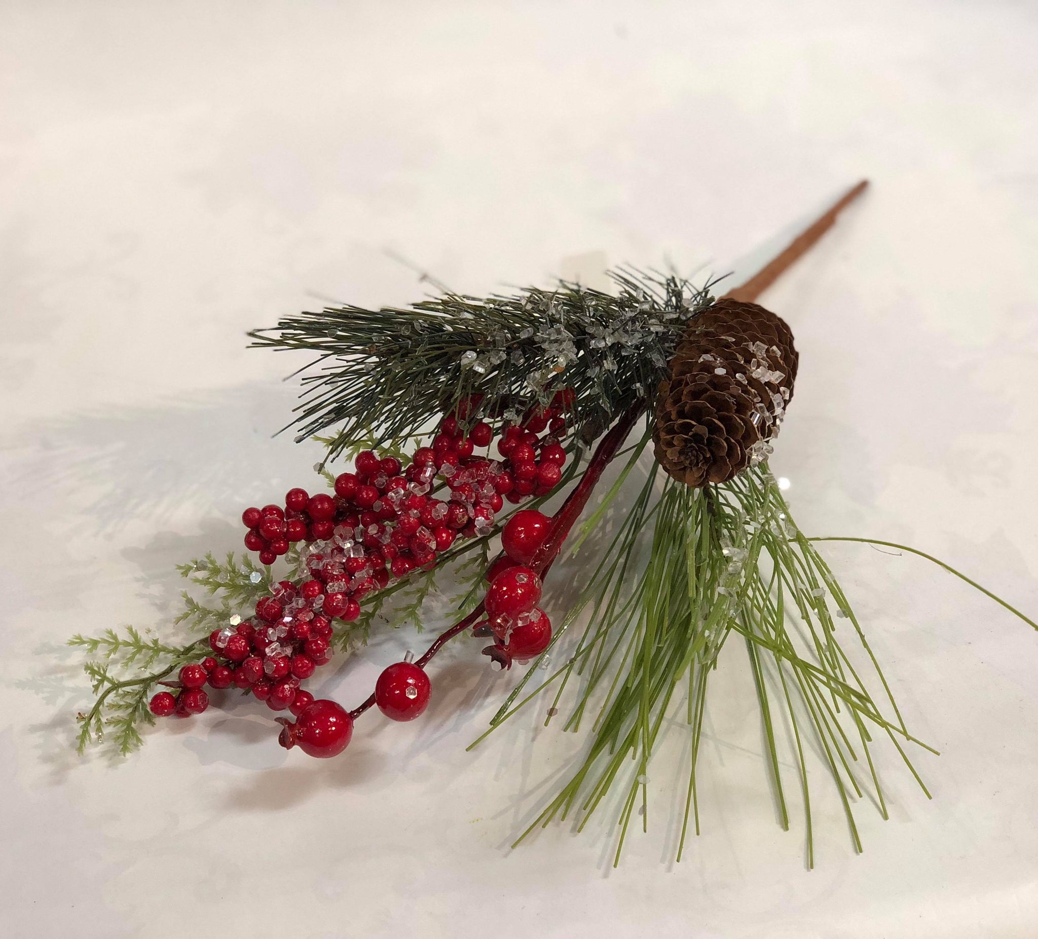 Iced pine/ cone berry