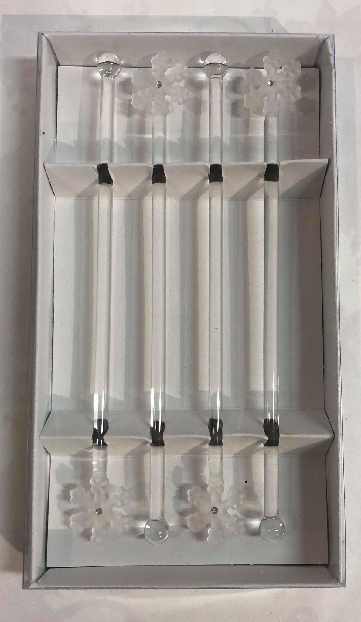 Snowflake stir sticks