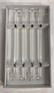 Snowflake stir sticks