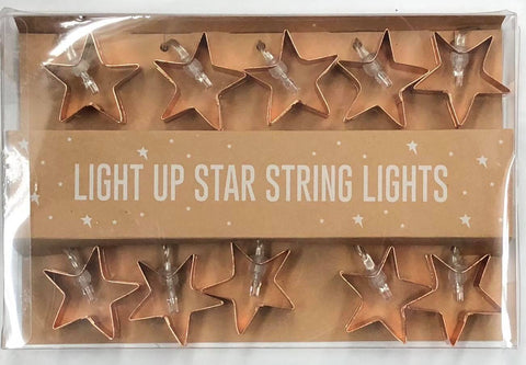 Copper star lights