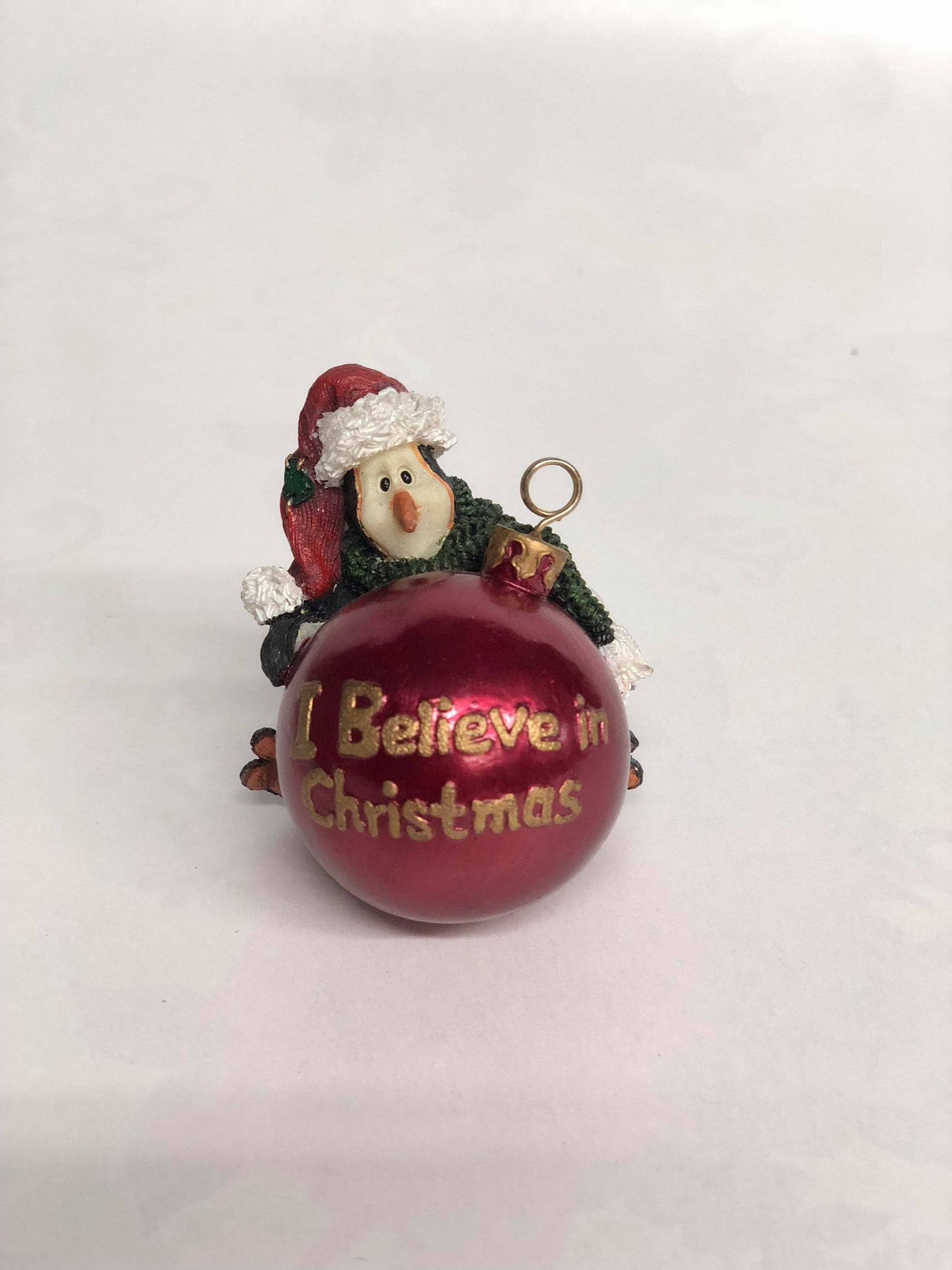 "I believe in Christmas" Figurine