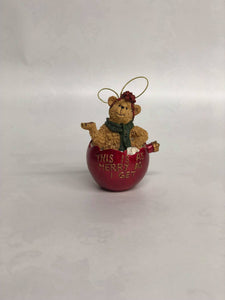"This is as merry as I get" Boyd's Bear Ornament -Joy