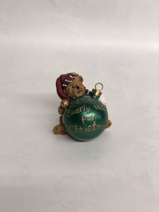 "I can bearly wait for Christmas" Figurine