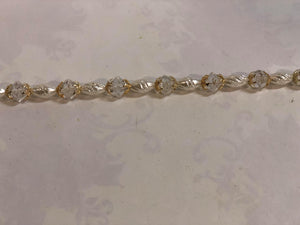 Pearl white bead garland