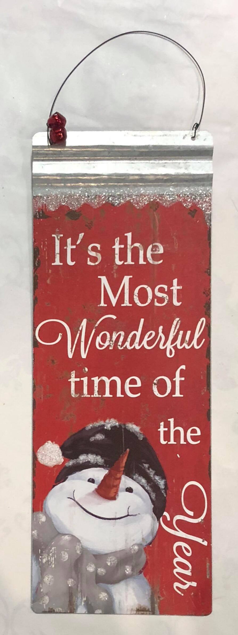 Metal "Most wonderful time" Sign