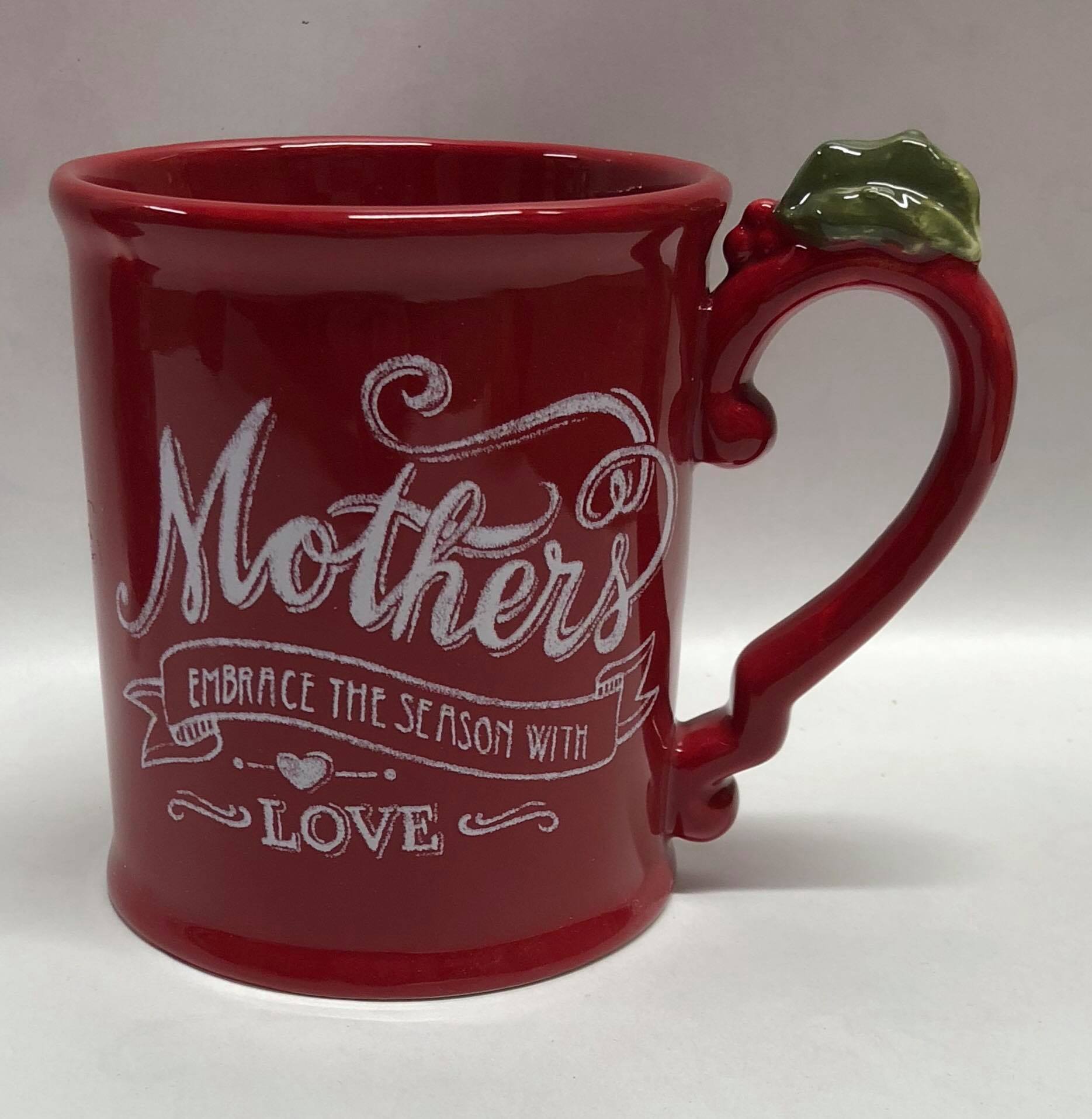 Mother Christmas Mug -red