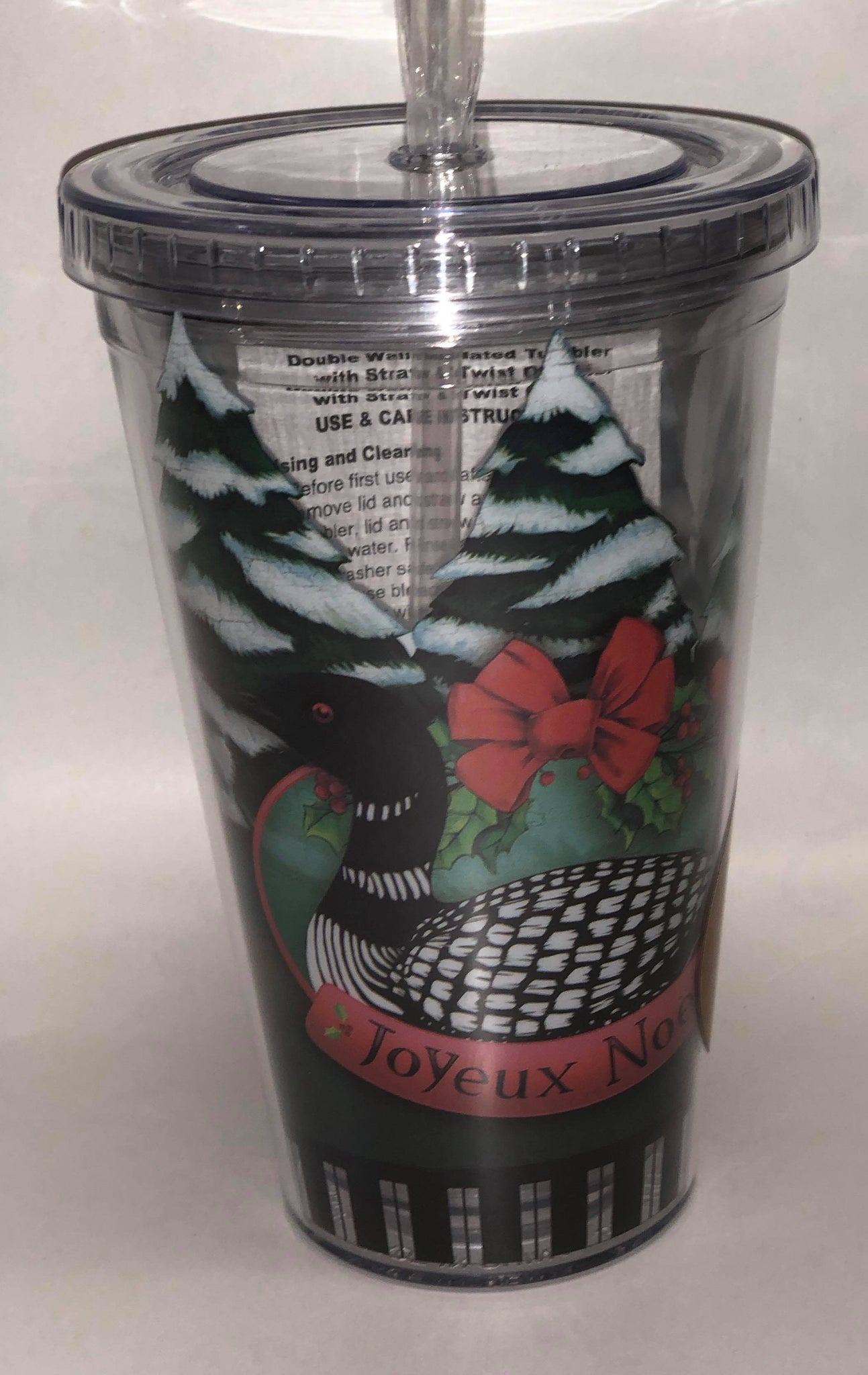 "Canadian Loon" Tumbler Glass