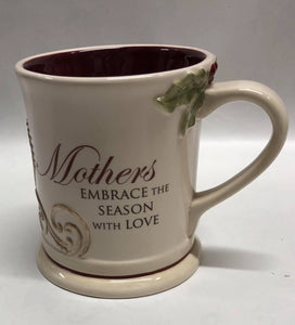 Mother Christmas Mug -cream