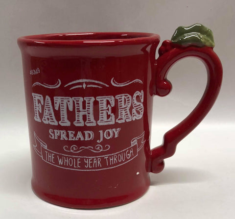 Father Christmas Mug -red
