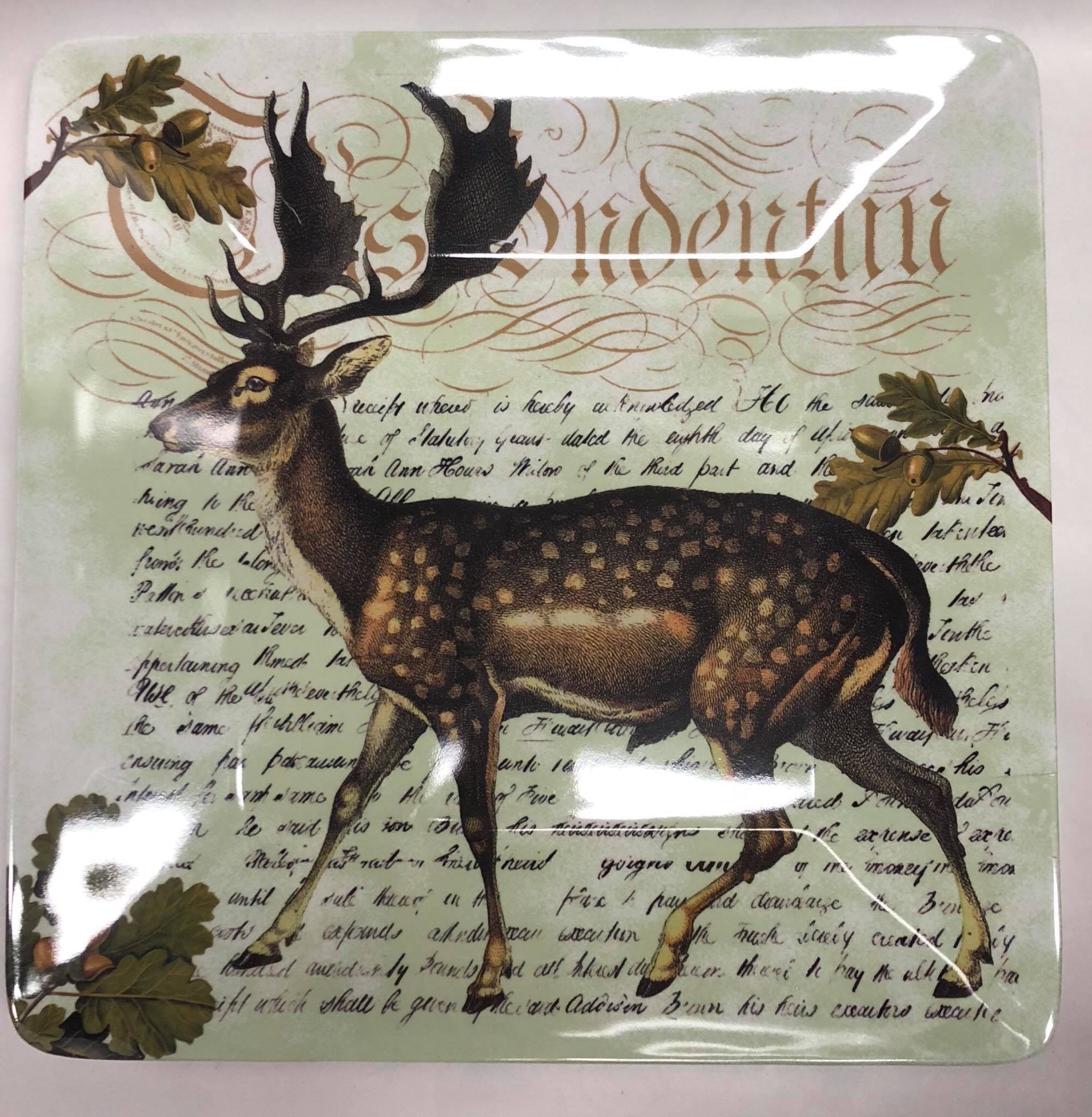 Deer serving tray