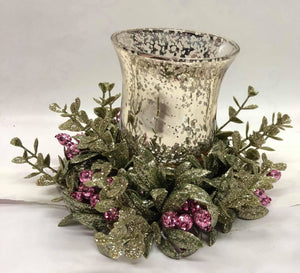 Enchanted Amethyst - Small Candle Holder