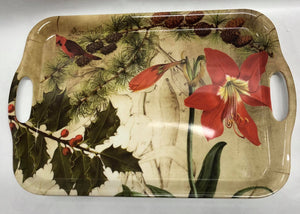 Serving Tray Cardinal/ Amaryllis